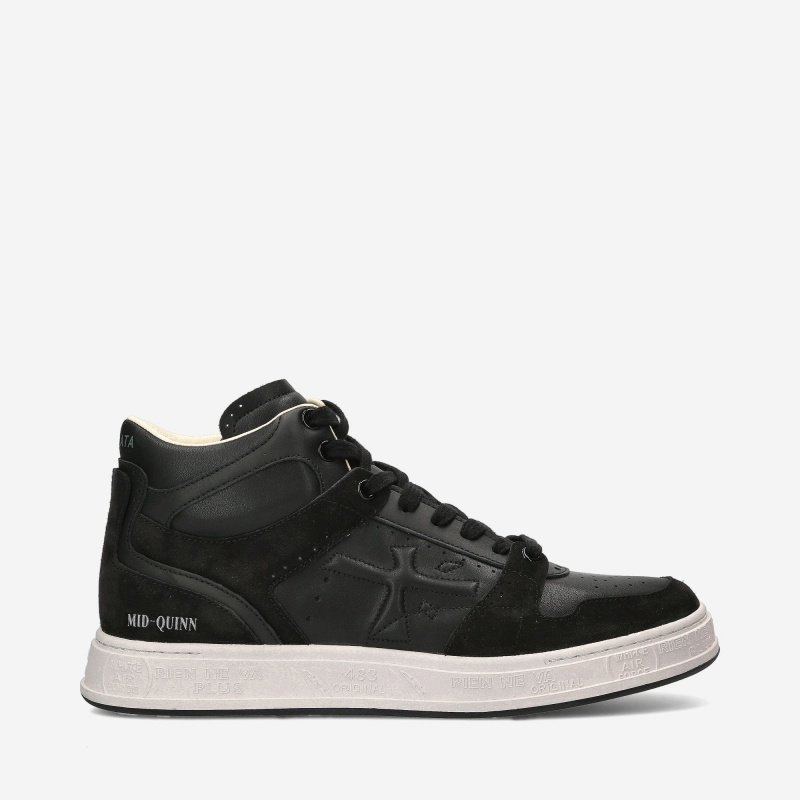 Basket Premiata Mid Quinn 6022 Noir Homme|OZOY-54062496