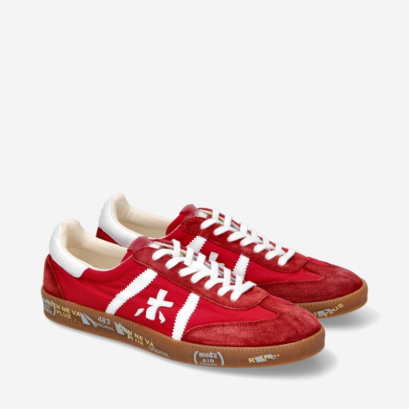 Basket Premiata Bonnie 6455 Rouge Homme|VNND-67104530