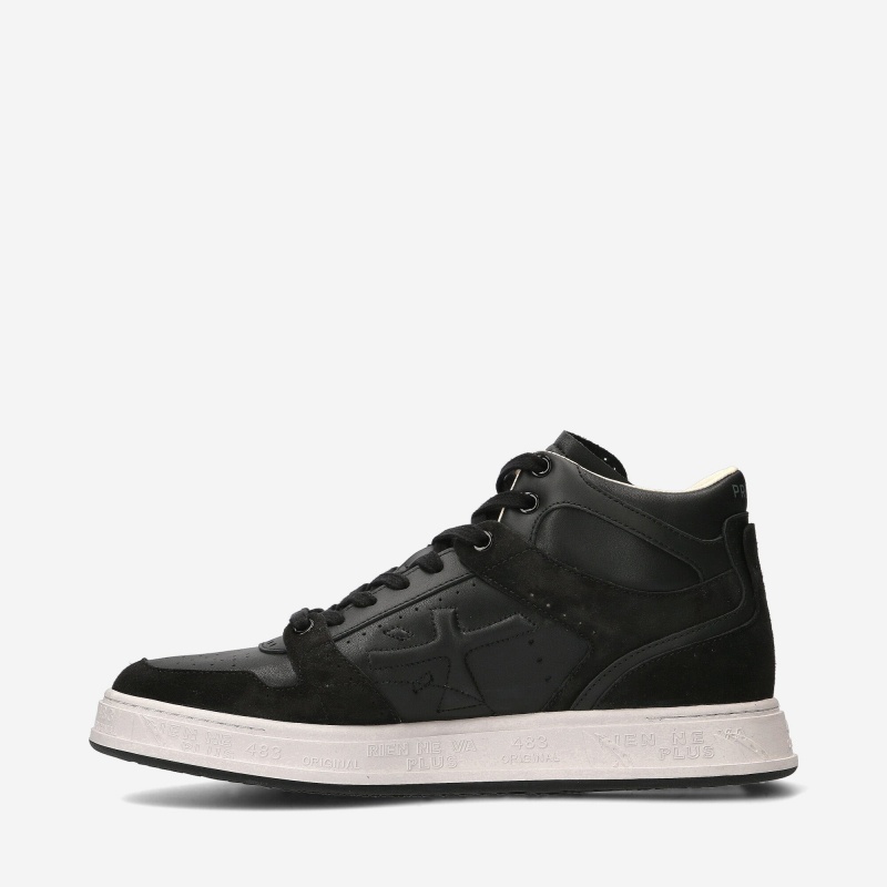 Basket Premiata Mid Quinn 6022 Noir Homme|OZOY-54062496