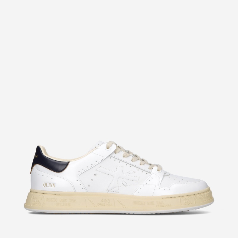 Basket Premiata Quinn 6562 Blanche Homme|MTVS-87819582