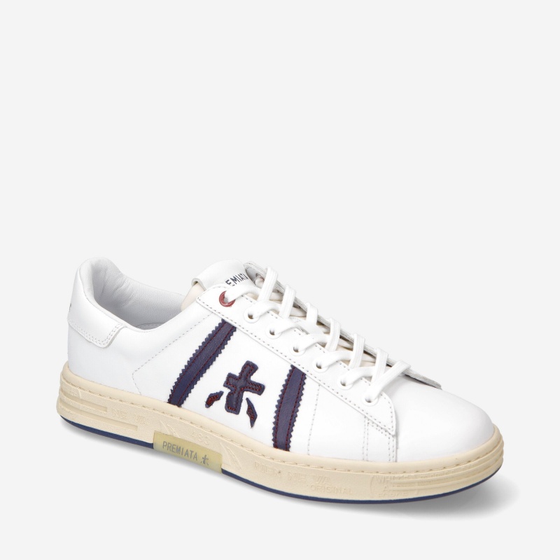 Basket Premiata Russel 6431 Blanche Homme|VHRP-72184100