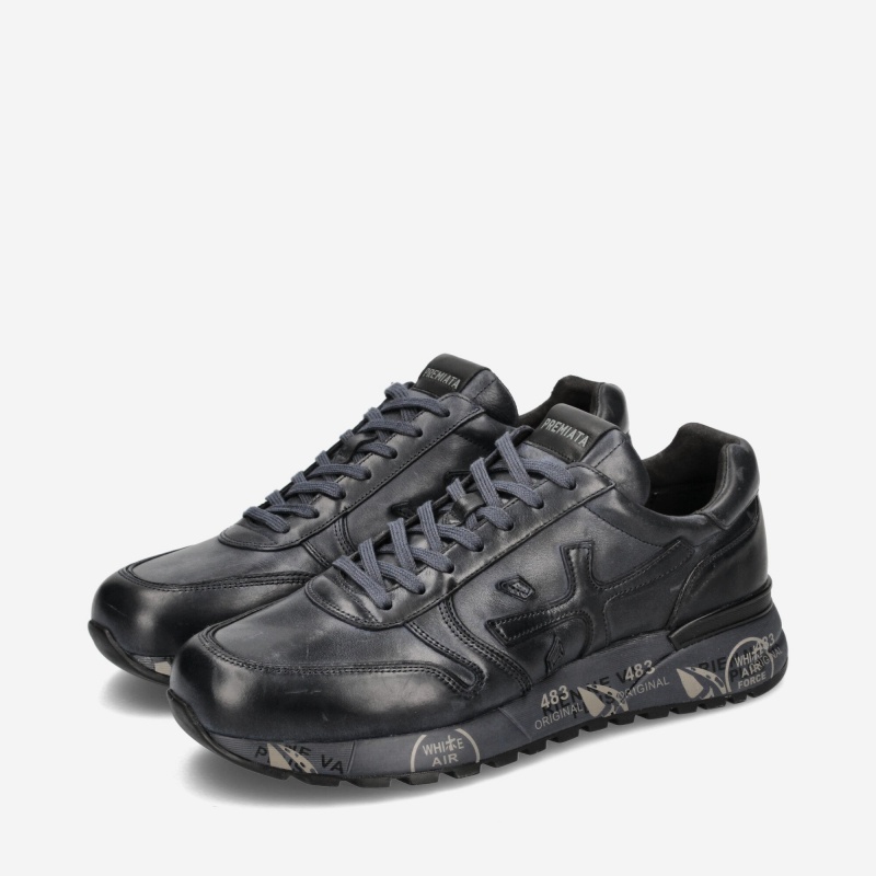 Basket Premiata Mick 1807 Noir Homme|JPPT-35254760