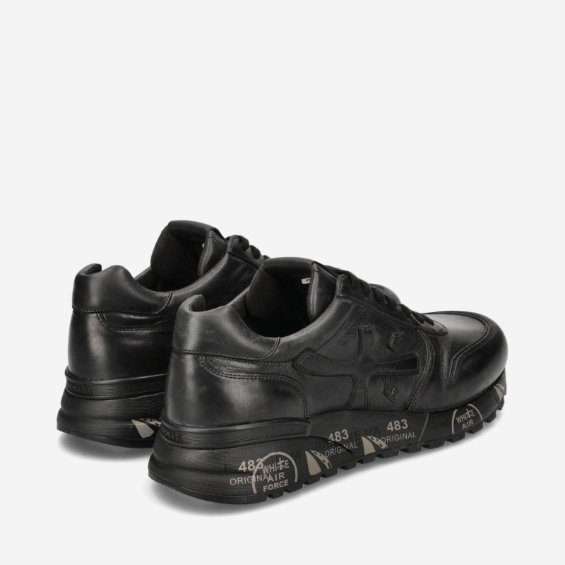 Basket Premiata Mick 1453 Noir Homme|YCWD-37732438