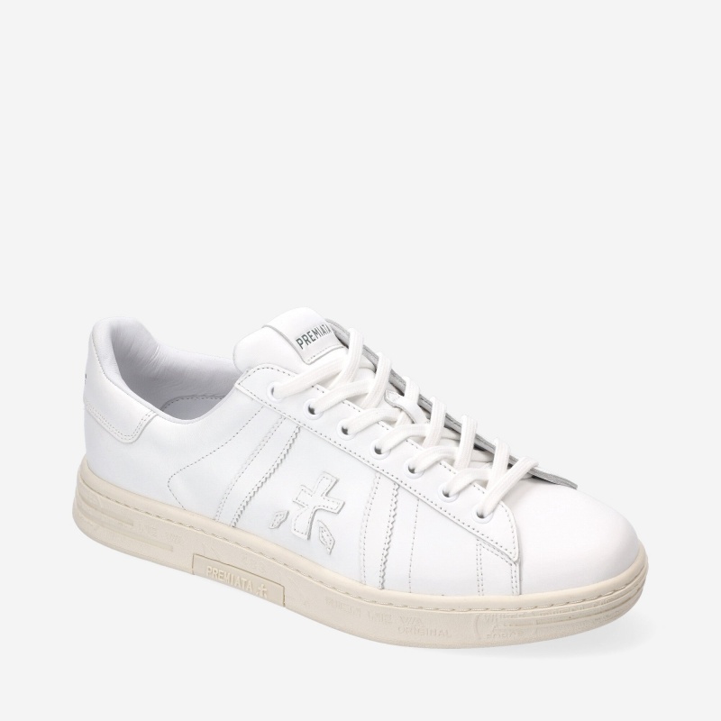 Basket Premiata Russel 6061 Blanche Homme|BOON-68376329