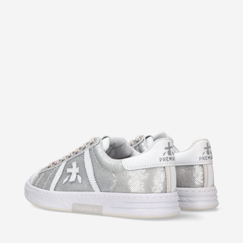 Basket Premiata Russel D 6262 Blanche Femme|FAOV-29883609