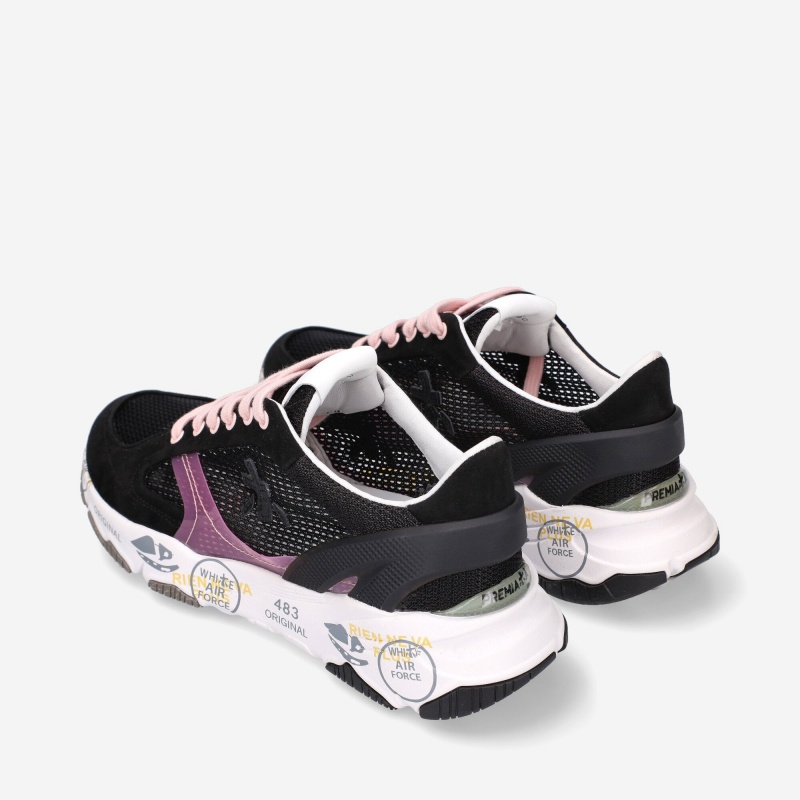 Basket Premiata Buffly 6199 Noir Femme|QISD-52719028