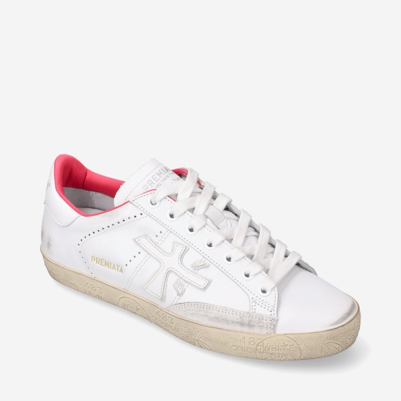 Basket Premiata Steven D 6187 Blanche Femme|GKDS-09516121