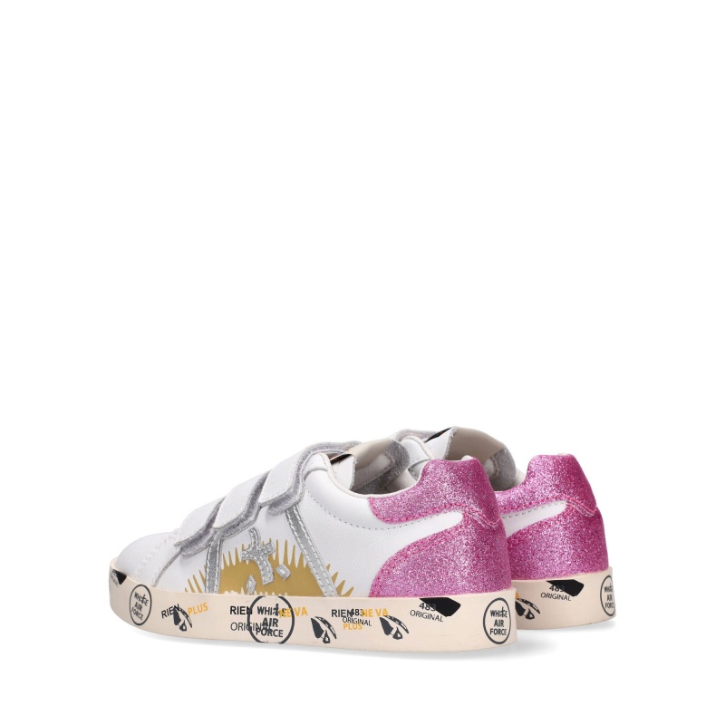 Basket Premiata Andy 9333V Blanche Enfant|SJGI-07441945