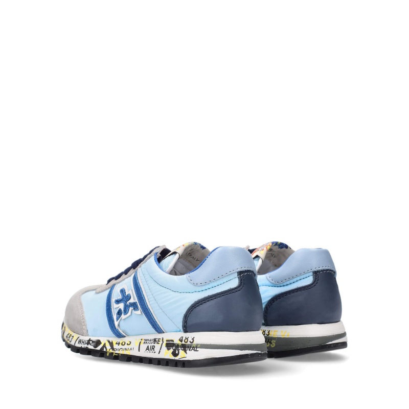 Basket Premiata Lucy 1765B Bleu Enfant|VXPJ-70715480