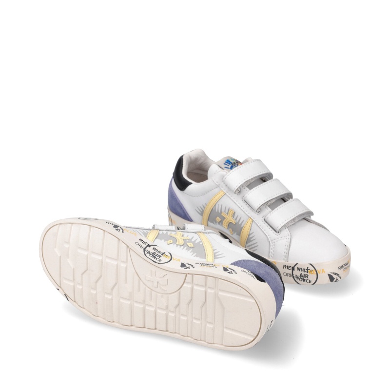 Basket Premiata Andy 9345V Blanche Enfant|XTSL-34847690