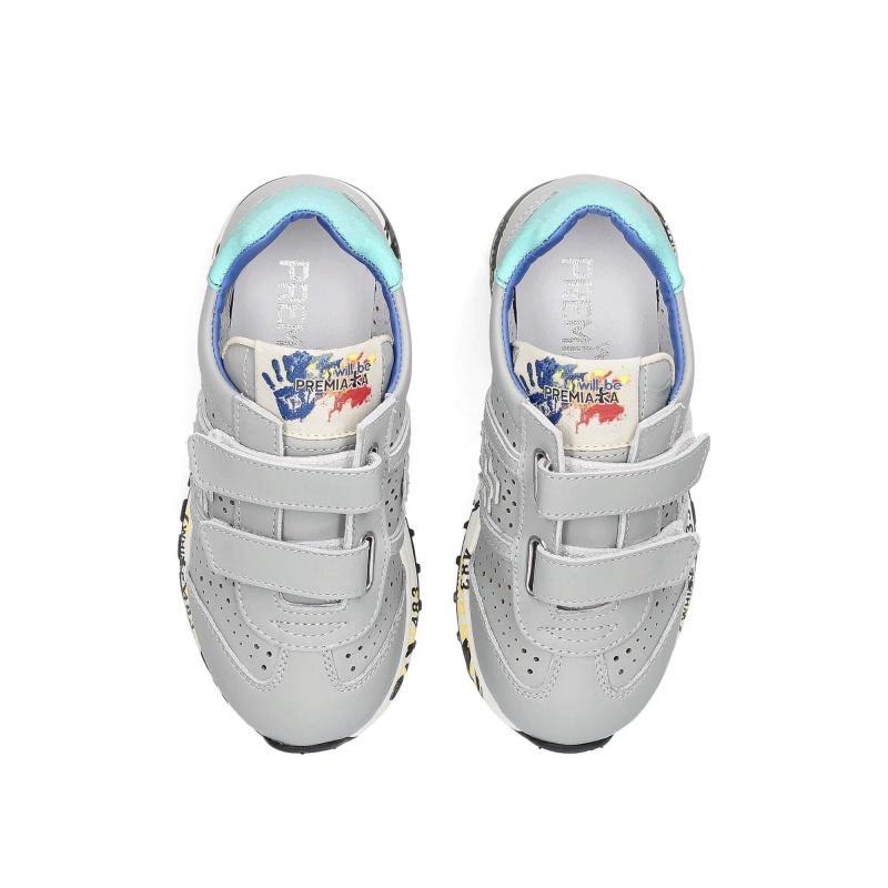 Basket Premiata Lucy 1783V Grise Enfant|GKAE-77893604