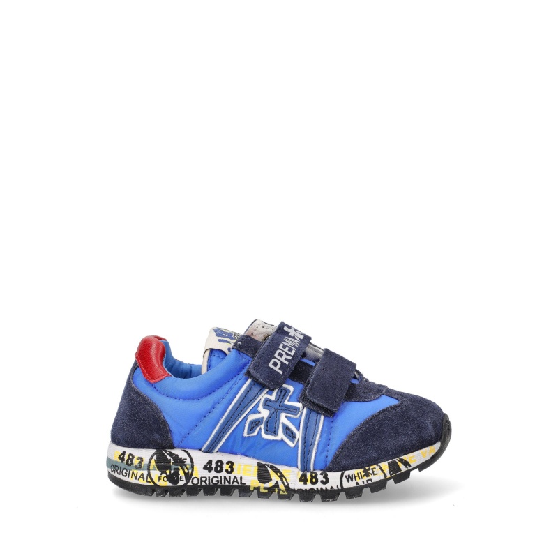 Basket Premiata Lucy 1868V Bleu Enfant|YOKM-07035049