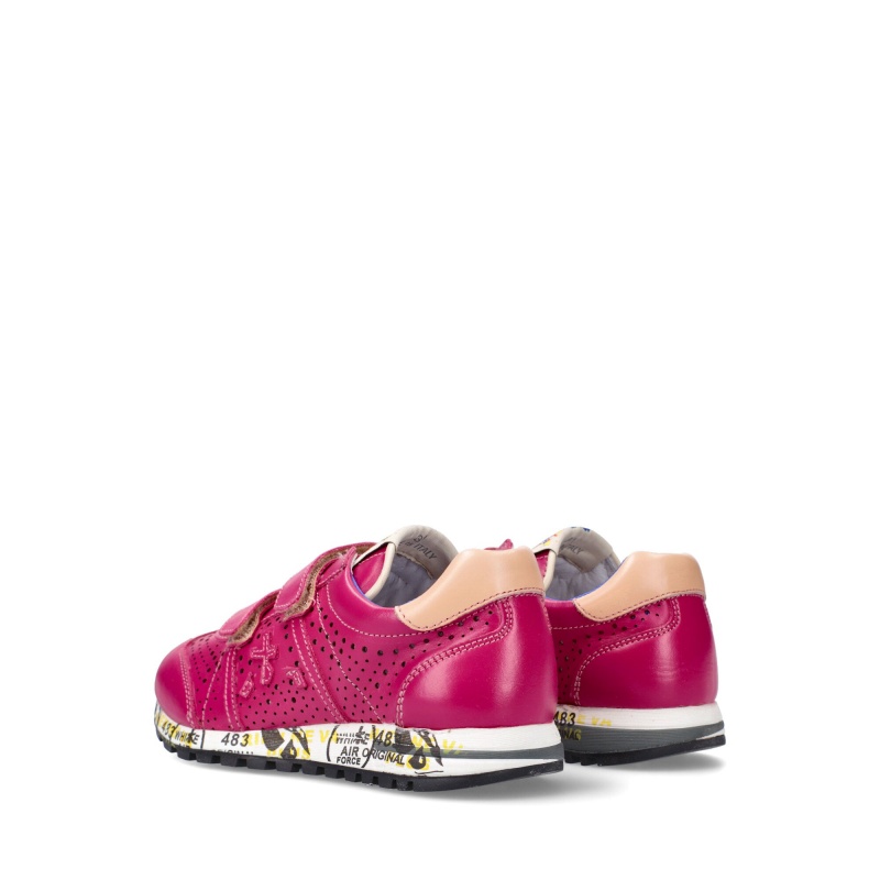 Basket Premiata Lucy 1875V Rouge Enfant|OECY-75466289