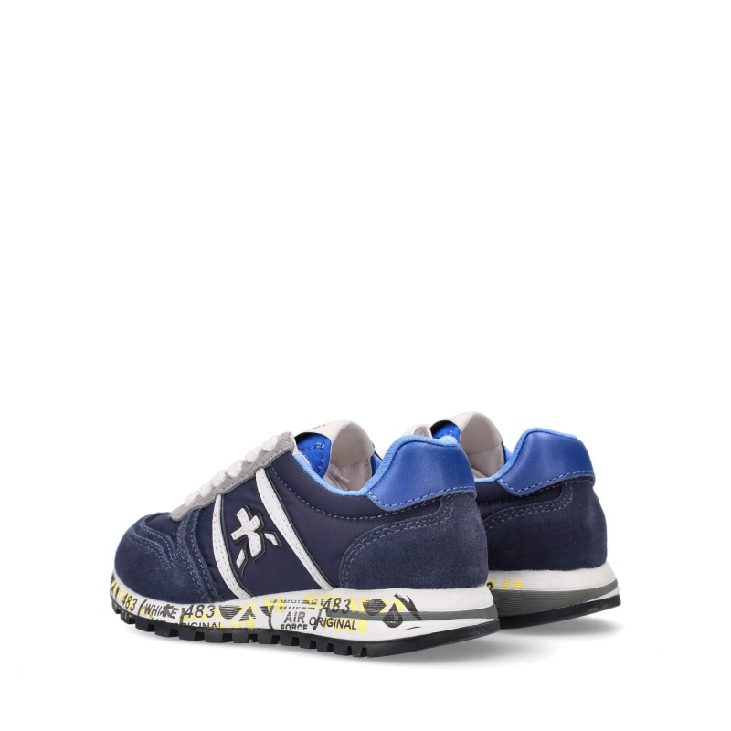 Basket Premiata Sky 9324B Bleu Enfant|XJJJ-86544011