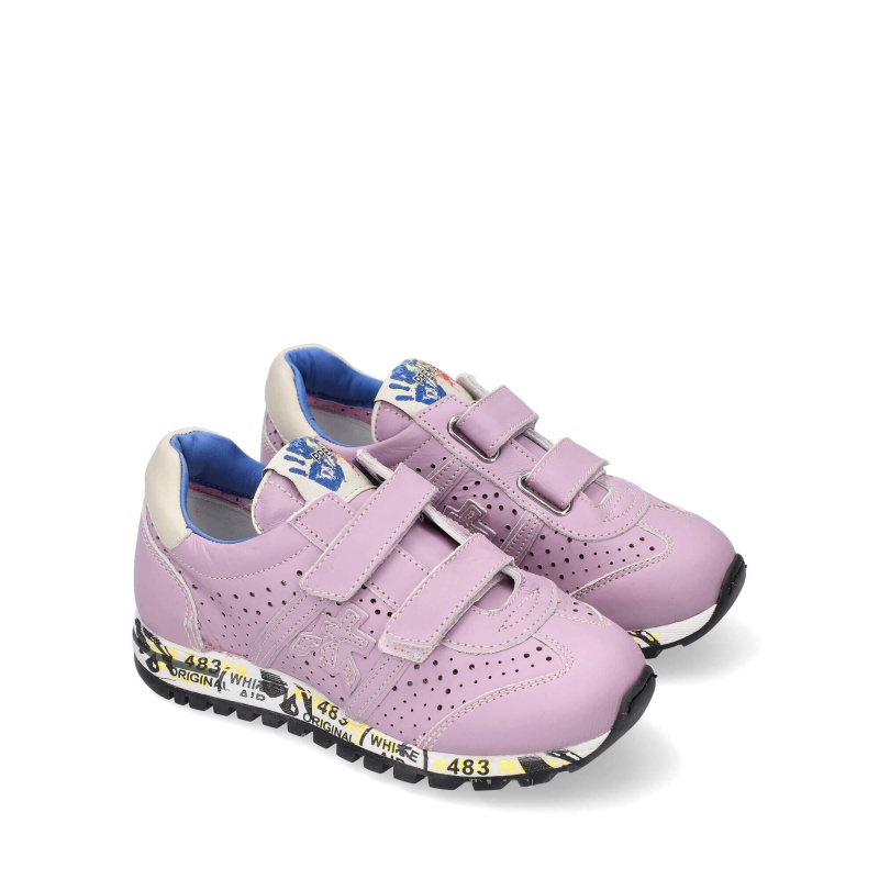 Basket Premiata Lucy 1780V Rose Enfant|LFJI-56863094