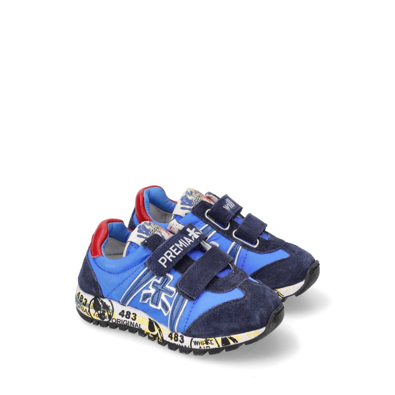 Basket Premiata Lucy 1868V Bleu Enfant|YOKM-07035049