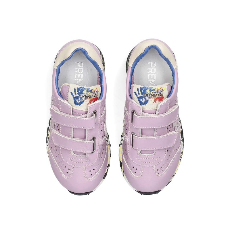 Basket Premiata Lucy 1780V Rose Enfant|LFJI-56863094