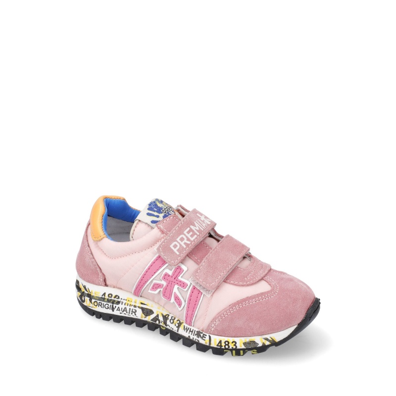 Basket Premiata Lucy 1869V Rose Enfant|CQZU-13517981