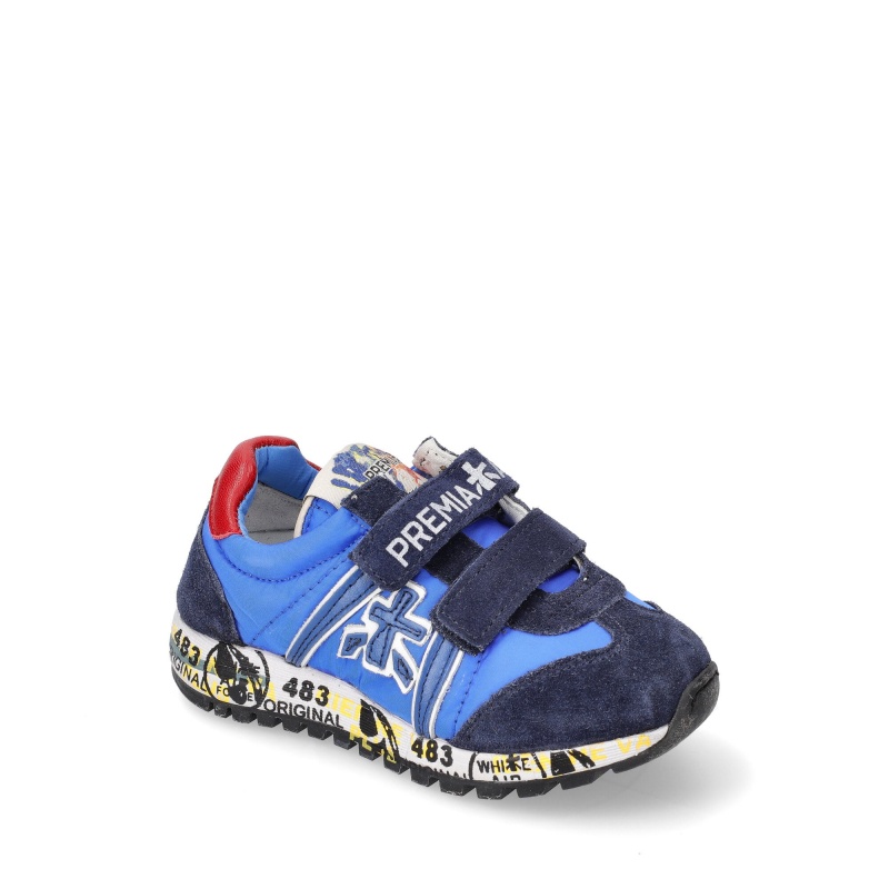 Basket Premiata Lucy 1868V Bleu Enfant|YOKM-07035049