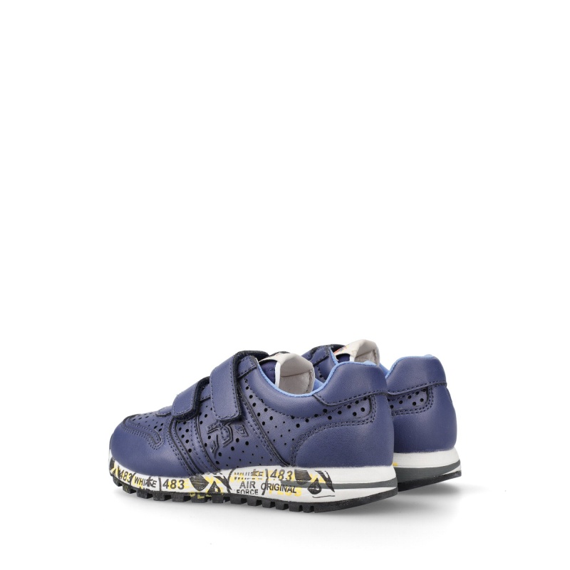 Basket Premiata Sky 9358V Bleu Enfant|DLKB-90367674