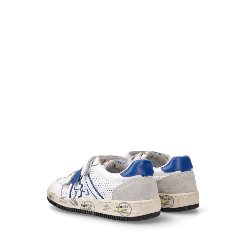 Basket Premiata Wally 1856V Blanche Enfant|HQWJ-92981009