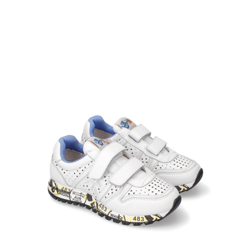 Basket Premiata Sky 9359V Blanche Enfant|ITFO-87699583