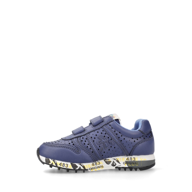 Basket Premiata Sky 9358V Bleu Enfant|DLKB-90367674