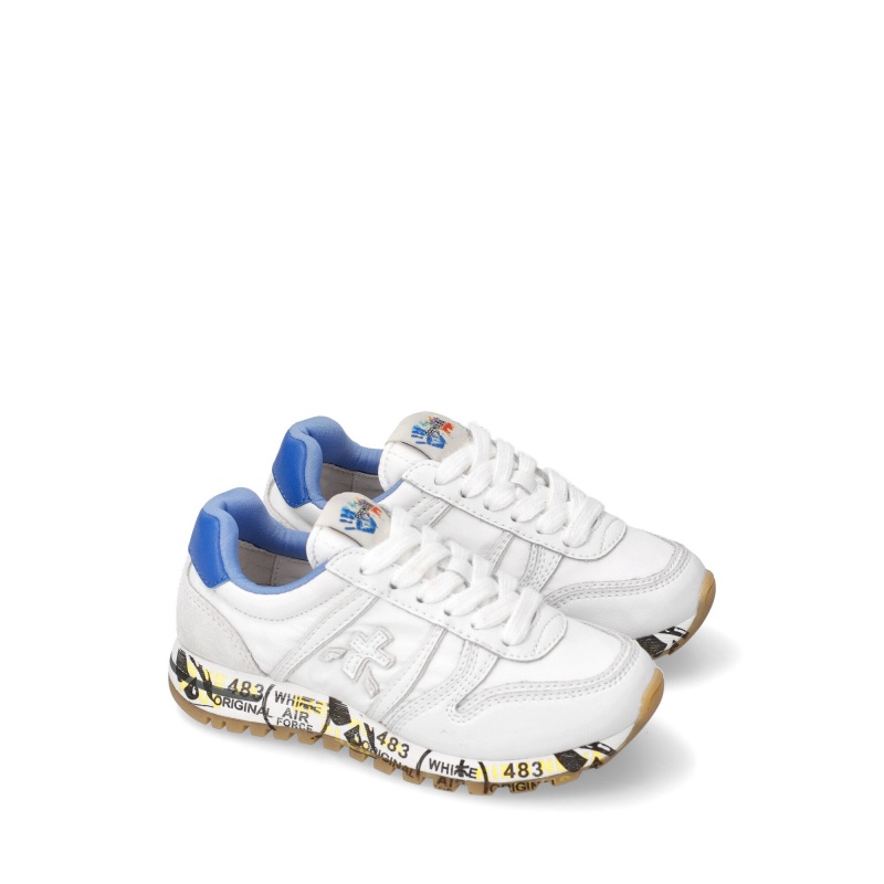 Basket Premiata Sky 9356B Blanche Enfant|VLMU-22063499